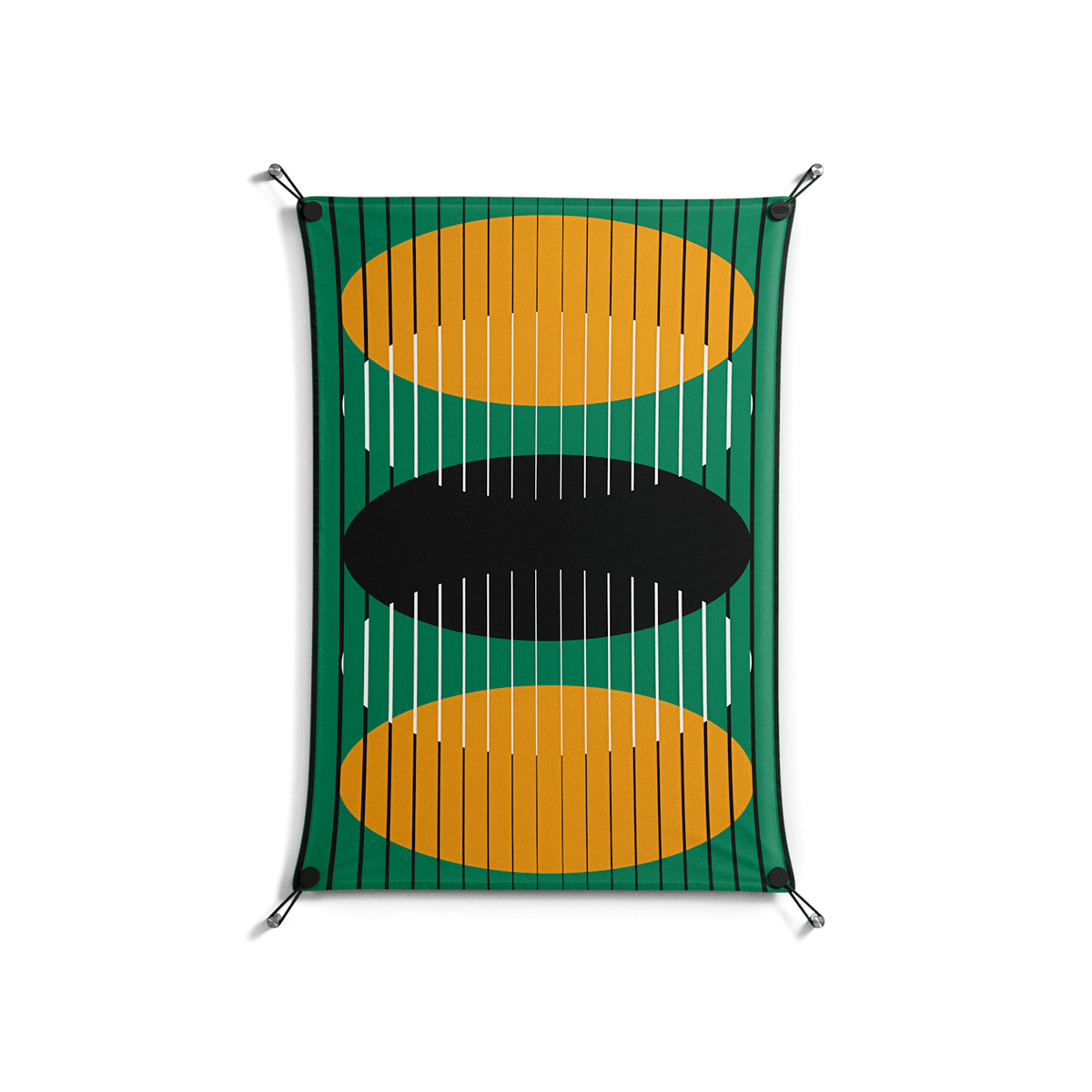 Soul Split - Work On Wall - Oluwasheyi Adebayo - Black - 70 x 100 cm