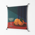 Bubbles & Oranges - Work On Wall - Kristin Eriksson - Black - 70 x 70 cm