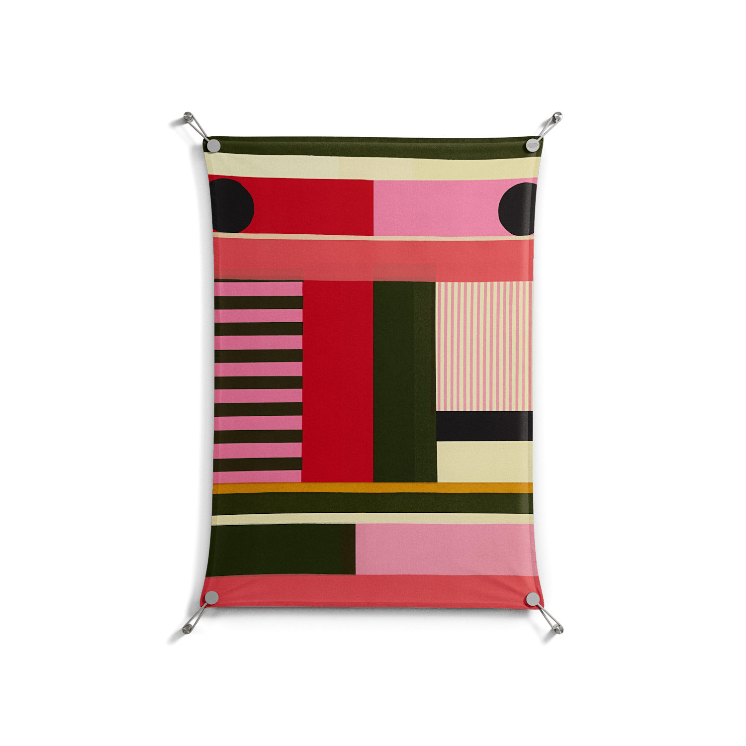 Harmonic - Work On Wall - Rikki Hewitt - Silver - 70 x 100 cm – Workdeco