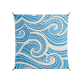 Ocean Flow - Work On Wall - Amy Suther - Black - 140 x 140 cm