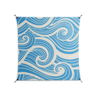 Ocean Flow - Work On Wall - Amy Suther - Black - 140 x 140 cm