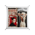 Where We Belong - Work On Wall - Sophie Goudman - Silver - 90 x 90 cm