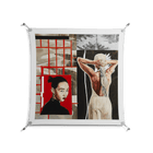 Where We Belong - Work On Wall - Sophie Goudman - Silver - 90 x 90 cm