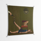 Friday Night Rituals - Work On Wall - Kristin Eriksson - Silver - 140 x 140 cm