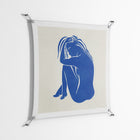 Serenity - Work On Wall - Amy Suther - Silver - 90 x 90 cm