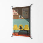 Have You Seen Bert - Work On Wall - Kristin Eriksson - Black - 70 x 100 cm