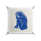 Serenity - Work On Wall - Amy Suther - Black - 90 x 90 cm