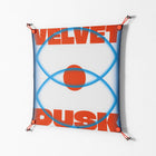 Velvet Dusk - Work On Wall - Oluwasheyi Adebayo - Orange - 70 x 70 cm