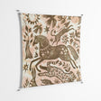 Delight Pink - Work On Wall - Diana Catchpole - Silver - 140 x 140 cm