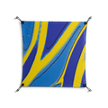 Blue Gale - Work On Wall - Oluwasheyi Adebayo - Black - 70 x 70 cm