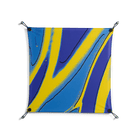 Blue Gale - Work On Wall - Oluwasheyi Adebayo - Black - 70 x 70 cm
