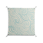Epic Swirl - Work On Wall - Amy Suther - Silver - 90 x 90 cm