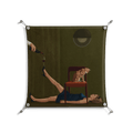 Friday Night Rituals - Work On Wall - Kristin Eriksson - Silver - 70 x 70 cm