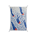 Immersive Dive - Work On Wall - Amy Suther - Silver - 70 x 100 cm