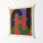JJ - Work On Wall - Oluwasheyi Adebayo - Silver - 140 x 140 cm