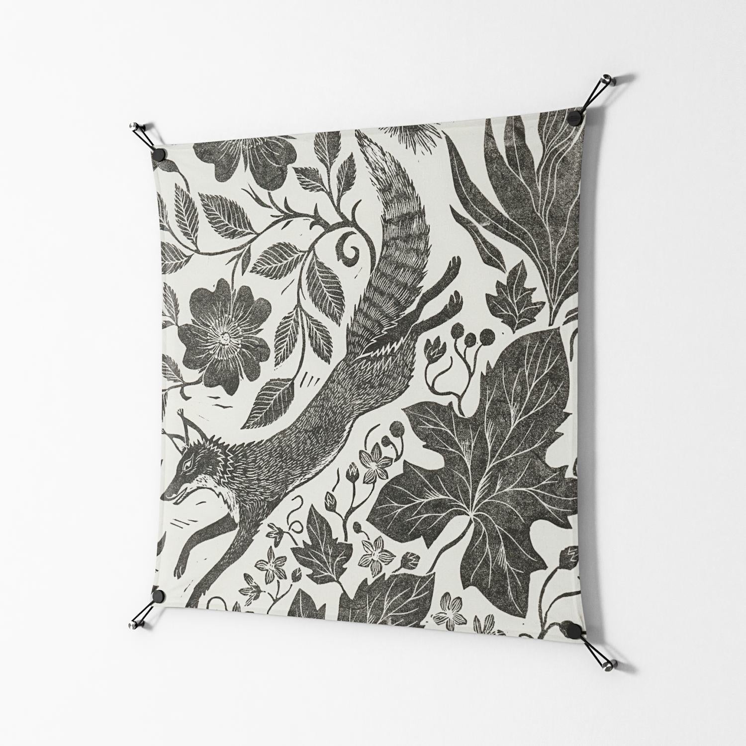 Ode to Summer 4 - Work On Wall - Diana Catchpole - Black - 90 x 90 cm