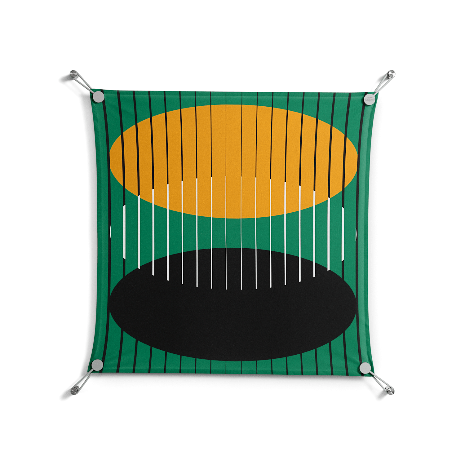 Soul Split - Work On Wall - Oluwasheyi Adebayo - Silver - 70 x 70 cm