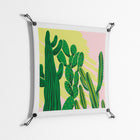 Cactus Sky - Work On Wall - Amy Suther - Black - 70 x 70 cm