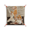 We Are Who We Are - Work On Wall - Sophie Goudman - Orange - 70 x 70 cm