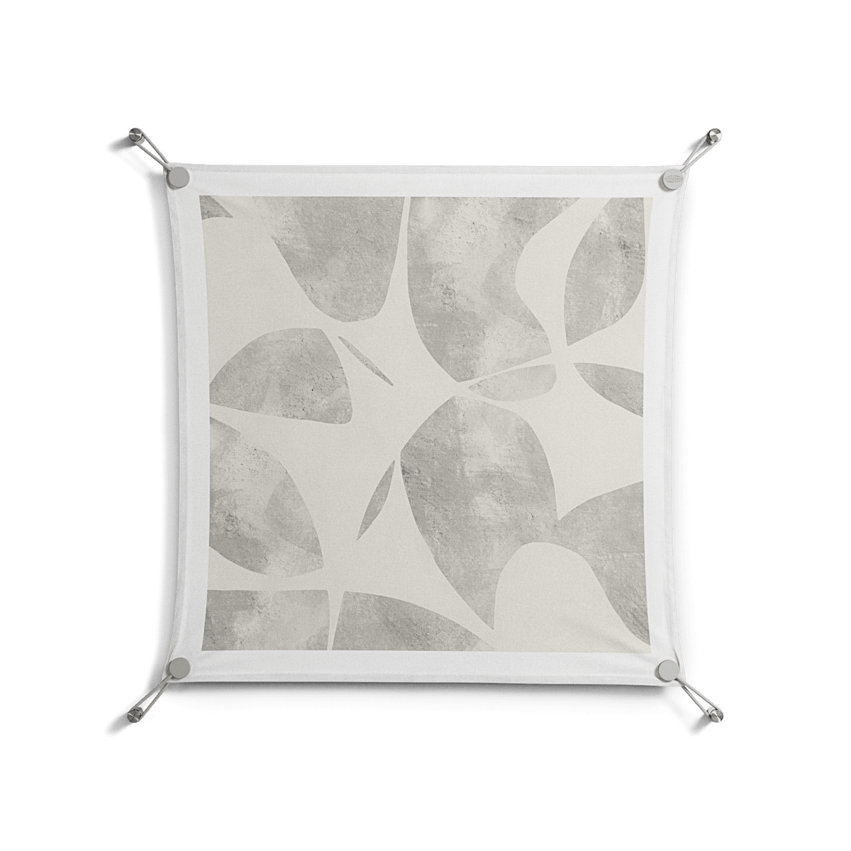Petros - Work On Wall - Amy Suther - Silver - 70 x 70 cm