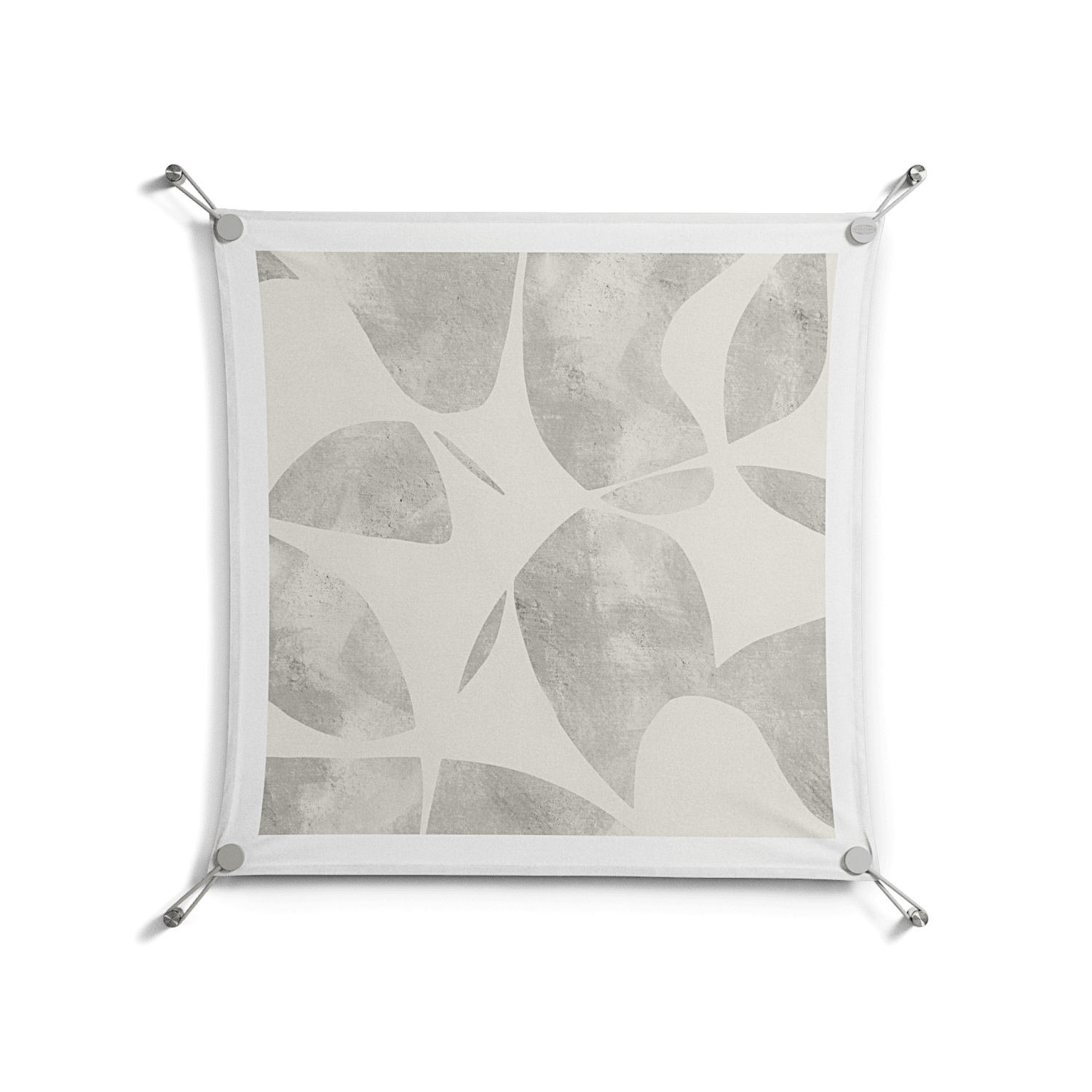 Petros - Work On Wall - Amy Suther - Silver - 70 x 70 cm