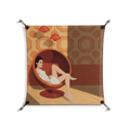 Women in ballchair - Work On Wall - Kristin Eriksson - Black - 70 x 70 cm
