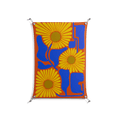 Sunflowers - Work On Wall - Sandra Hutter - Silver - 70 x 100 cm