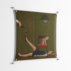 Friday Night Rituals - Work On Wall - Kristin Eriksson - Silver - 90 x 90 cm