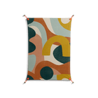 Abstract Sunrise - Work On Wall - Amy Suther - Orange - 70 x 100 cm
