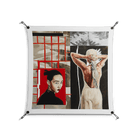 Where We Belong - Work On Wall - Sophie Goudman - Black - 90 x 90 cm