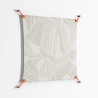 Touch the Ground - Work On Wall - Amy Suther - Orange - 70 x 70 cm
