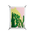 Cactus Sky - Work On Wall - Amy Suther - Black - 70 x 100 cm