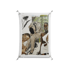 Dreaming With Open Eyes - Work On Wall - Sophie Goudman - Silver - 70 x 100 cm