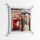 Where We Belong - Work On Wall - Sophie Goudman - Silver - 70 x 70 cm