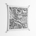Flight Of Fancy 3 - Work On Wall - Diana Catchpole - Silver - 90 x 90 cm