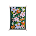 Floral Delight - Work On Wall - Sandra Hutter - Orange - 70 x 100 cm
