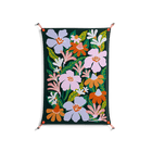 Floral Delight - Work On Wall - Sandra Hutter - Orange - 70 x 100 cm