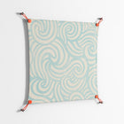Epic Swirl - Work On Wall - Amy Suther - Orange - 70 x 70 cm
