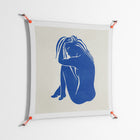 Serenity - Work On Wall - Amy Suther - Orange - 90 x 90 cm