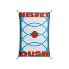 Velvet Dusk - Work On Wall - Oluwasheyi Adebayo - Orange - 70 x 100 cm