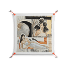Sweet Far Away - Work On Wall - Sophie Goudman - Orange - 70 x 70 cm