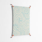 Epic Swirl - Work On Wall - Amy Suther - Orange - 70 x 100 cm