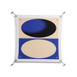 Entrance - Work On Wall - Oluwasheyi Adebayo - Silver - 70 x 70 cm