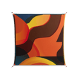 Swift - Work On Wall - Rikki Hewitt - Orange - 140 x 140 cm