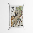 As The Rain Falls - Work On Wall - Sophie Goudman - Silver - 70 x 100 cm