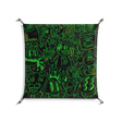 Wottosque Green - Work On Wall - Craig Watkins - Black - 70 x 70 cm