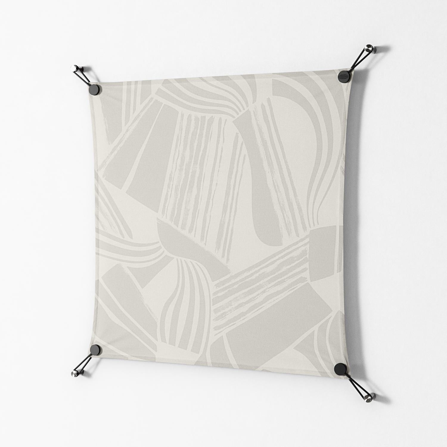 Touch the Ground - Work On Wall - Amy Suther - Black - 70 x 70 cm