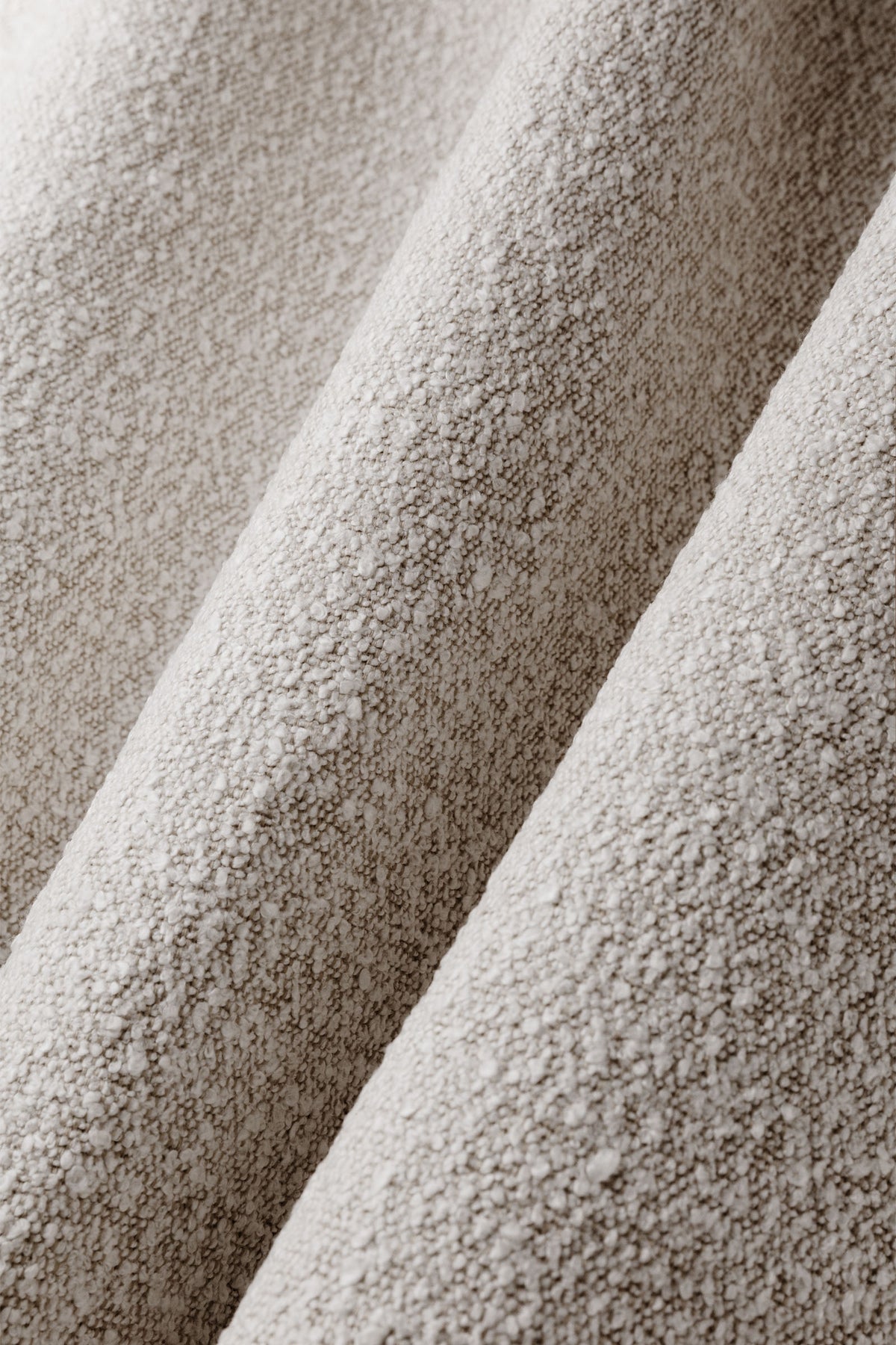 Fabric Sample Bold Boucle Creamy white