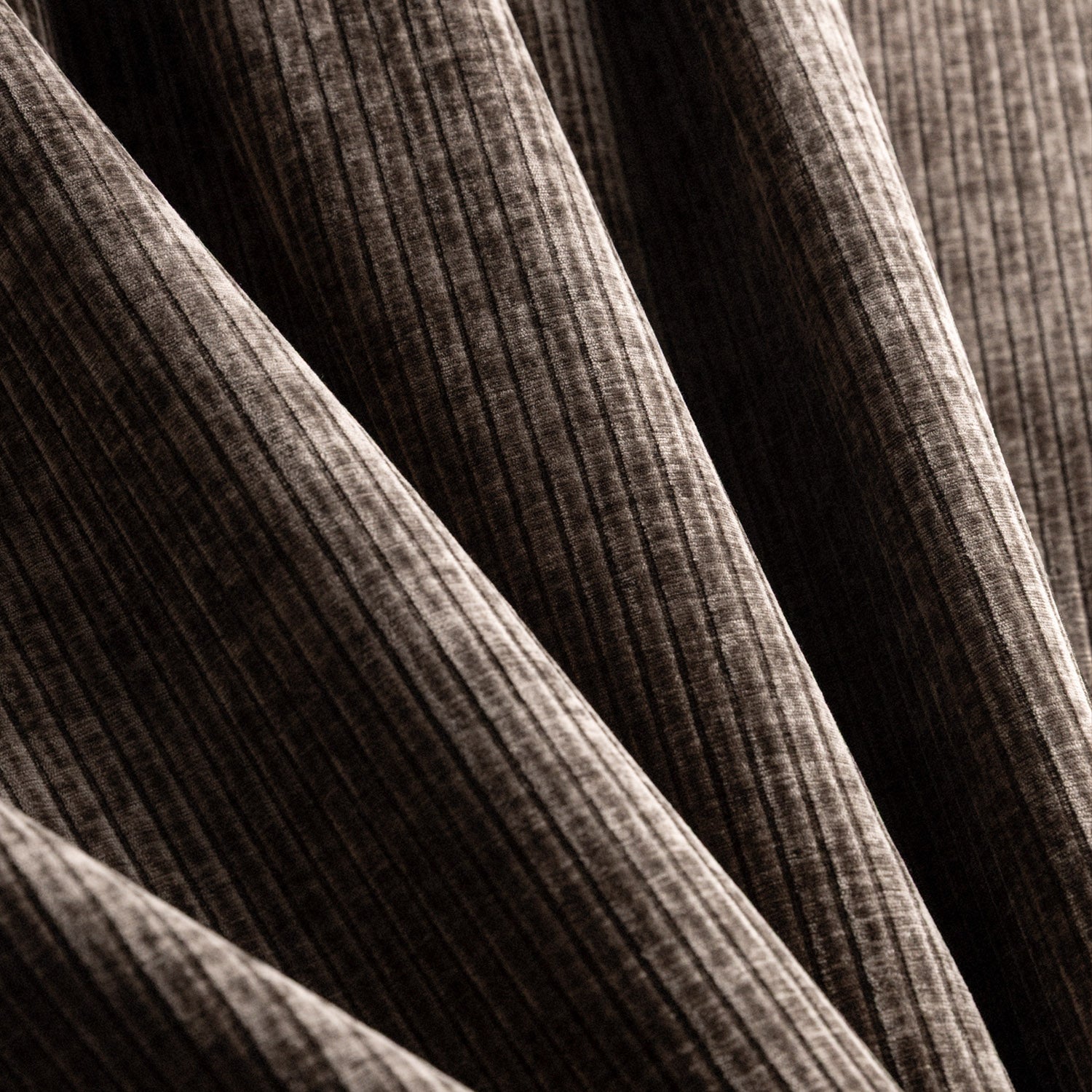 Fabric Sample Bold Corduroy Dark Brown