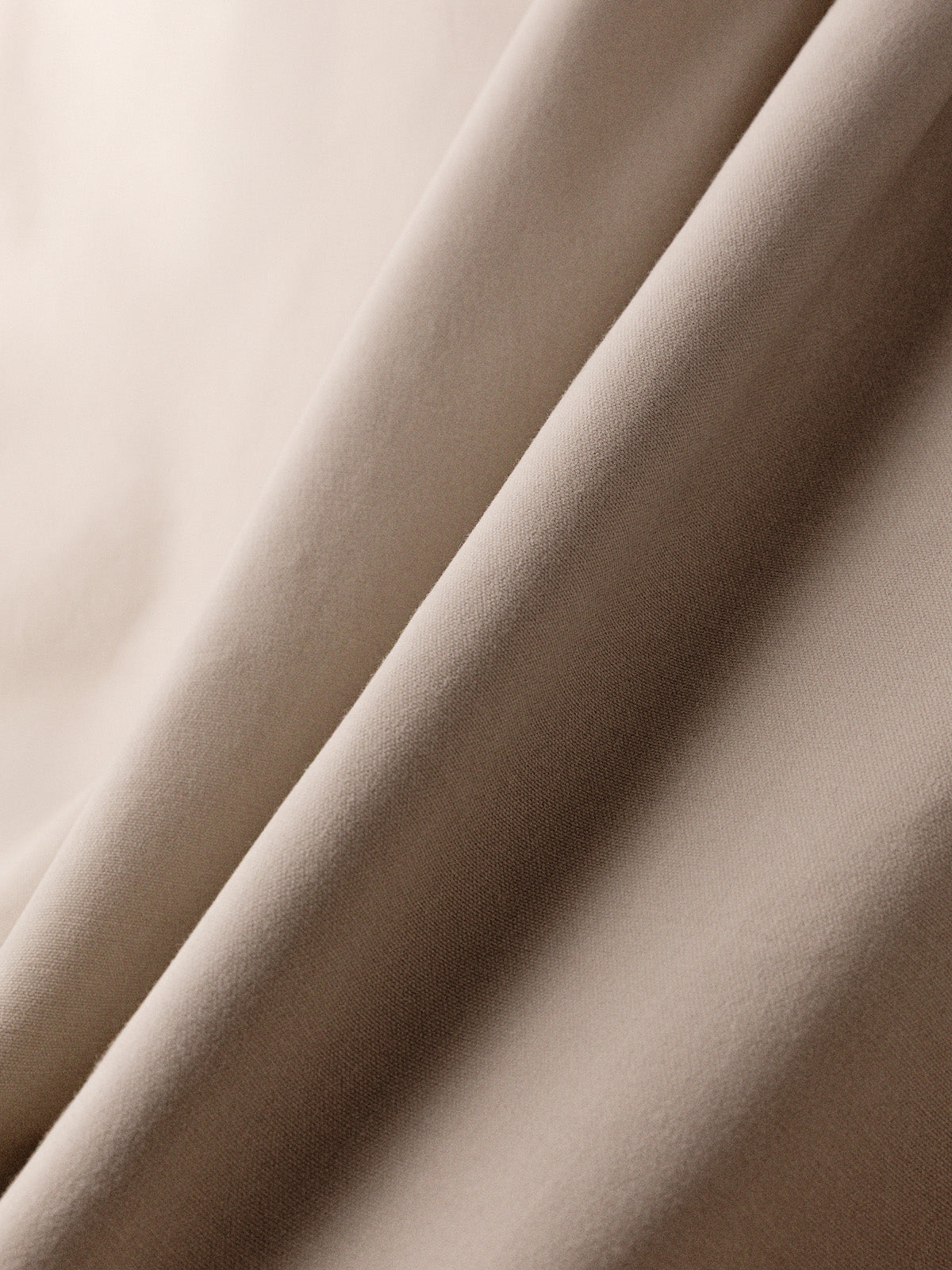 Fabric Sample Brushed Cotton Sandy Beige